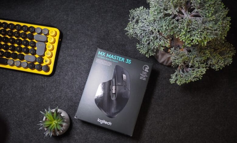 موس لاجیتک Logitech Mx Master 3S-طوسی